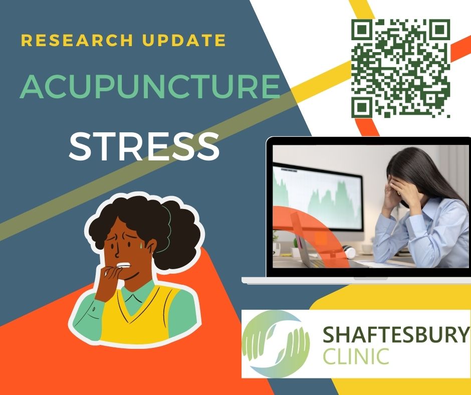 Acupuncture for anxiety and stress